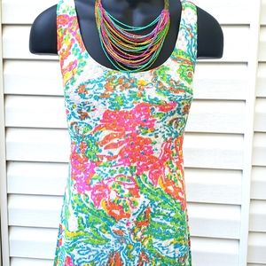Lilly Pulitzer T-back Maxi dress coral underthesea